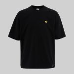 Oversize Printed and Glitter Embroidered T-Shirt